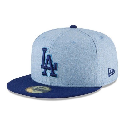 Los Angeles Dodgers New Era Light Blue 2018 Father's Day On Field 59FIFTY Fitted  eb-31564585